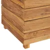 The Living Store Hochbeet 150x40x72 cm Massivholz Teak und Produktbild-Vorschau 8