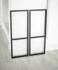 Schwarze Metall-Wandhalter für Regale 90x30cm – 2er Set Produktbild-Vorschau 1