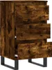 vidaXL Sideboard Räuchereiche 40x35x70 cm Holzwerkstoff Produktbild-Vorschau 6