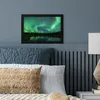MuchoWow® MuchoWow® Gerahmtes Poster Nordlicht - Bäume - Produktbild-Vorschau 4