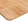 vidaXL Blat Kwadratowy Jasnobrązowy 50x50x1,5cm Dąb Poddany Podgląd zdjęcia produktu 2