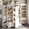 Mobiletto alto per cucina Merax, con ripiano per spezie, Anteprima dell’immagine prodotto 7