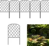 LZQ Teichzaun Gartenzaun Komplettset Metall 10 Produktbild-Vorschau 1