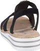 Rieker Keilsandaletten Damen 31373730393531 Schwarz 39 EU Produktbild-Vorschau 10