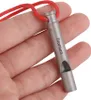 Ultraleichte Titan-Notfallpfeife mit Cord Outdoor Survival Produktbild-Vorschau 5