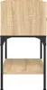 vidaXL Szafka nocna dąb sonoma 40,5x31x60 cm Materiał Podgląd zdjęcia produktu 5