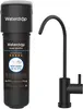 A water filter system and faucet are shown against a white background. Produktbild-Vorschau