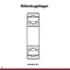 Rillenkugellager 61834 -MA ID 170mm AD 215mm Breite22mm NKE Produktbild-Vorschau 4