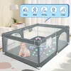 Laufstall Baby,120x160cm Rutschfester Absperrgitter mit Produktbild-Vorschau 4