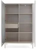 Armoire vitrine 104 cm Haller - Vitrine avec porte vitrée & Voir les images du produit 3