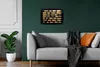 MuchoWow® MuchoWow® Gerahmtes Poster Goldene Streifen auf Produktbild-Vorschau 6