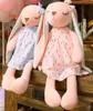 KIK Plyšák králik 52 cm modrý Náhľad obrázku produktu 1