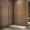 8mm Nano+ESG walk in Duschtrennwand Duschwand 60X200cm mit Produktbild-Vorschau 1