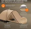 ECD Germany Campingzelt für 3 Personen 210x180x120cm Produktbild-Vorschau 4