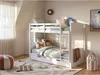 Etagenbett 2 x 120 x 200 cm - 2 Schubladen - Kiefer und MDF Produktbild-Vorschau 2