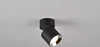Spot a soffitto nero a sospensione circolare mobile 1xGU10 Anteprima dell’immagine prodotto 2