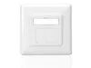 Logilink Cat.6A Anschlussdose, 2x RJ45,weiß, waagerecht Produktbild-Vorschau 4