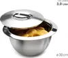Termomix da cucina con coperchio 3 l Anteprima dell’immagine prodotto 1