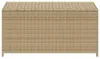 vidaXL Zahradní truhla Beige 190L Poly Rattan Náhled obrázku produktu 4