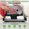 NutriChef Allesschneider Elektrisch 200W – Produktbild-Vorschau 2