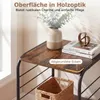 COSTWAY Libreria a 4 ripiani, scaffale da 360° con Anteprima dell’immagine prodotto 5