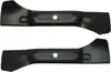 2 X 54 CM Rasenmähermesser Traktormesser für MTD Smart RN Produktbild-Vorschau 2