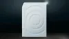 Side view of a white washing machine. Produktbild-Vorschau