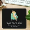 Mr. & Mrs. Panda Mouse Pad Therapeutin Herz - Schwarz - Produktbild-Vorschau 2