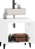 vidaXL Vanity Unit White 58x33x60 cm Drevo Materiál Náhľad obrázku produktu 5