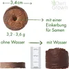 Kokos Quelltabletten mit Nährstoffen: 125 Premium Quelltabs Produktbild-Vorschau 4