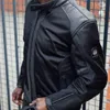 Merlin Rigger D3O Mesh Motorrad Textiljacke, schwarz, XL Produktbild-Vorschau 5