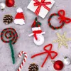 500 Stš¹ck Weihnachten Pfeifenreiniger Chenille Stiele fš¹r Produktbild-Vorschau 3