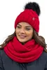 Vivisence Strickmütze damen - Bommelmütze Strickmützen Produktbild-Vorschau 3