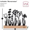 UNUS Deko Aufsteller Silhouette Blumen aus Metall und Produktbild-Vorschau 4