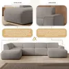 AX LIVING XXL Sofa U Form Didim Beige 378cm breit modern & Produktbild-Vorschau 6