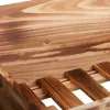 Relaxdays Hochbeet Holz, Ablagefach, Pflanzkasten Balkon, Produktbild-Vorschau 6