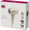 The image shows the packaging of a Philips hair dryer. Produktbild-Vorschau