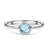 MATERIA by Matthias Wagner Blautopas Ring Silber 925 Produktbild-Vorschau 3