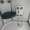 Interior view of a modern shower cabin. Anteprima dell’immagine prodotto