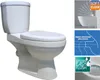 Domotechnika | Kompakt Wc Premium - 76,5X39X72 Cm - Weiß - Produktbild-Vorschau 2