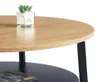 Stolik kawowy okrągły loftowy do salonu 80 x 80 cm kolor Podgląd zdjęcia produktu 7