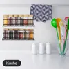 Gewürzregal Wand,4er Set Gewürz Organizer Ohne Produktbild-Vorschau 7