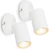 Nástěnné světlo LED nástěnné reflektory sada 2 nástěnných Náhled obrázku produktu 1