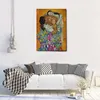 Giallobus - Die Familie - Gustav Klimt - 70L x 100W cm - Produktbild-Vorschau 4
