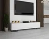 TV-Lowboard Fernsehschrank SIMPLY STEHEND Weiß Matt/Weiß Produktbild-Vorschau 2