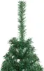 A close-up view of the top section of an artificial Christmas tree. Náhľad obrázku produktu