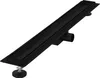 LuxeBath Duschrinne 2in1 Edelstahl, 80 cm, Schwarz, Produktbild-Vorschau 1