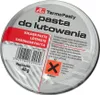 A round metal tin of solder paste. Produktbild-Vorschau