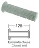 RMS Griffgummi Paar, Länge 125 mm grau Produktbild-Vorschau 3