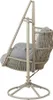 2er Set Kaemingk Tunja Drehstuhl wicker 113x90 cm Produktbild-Vorschau 2